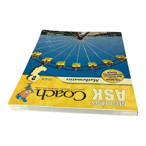 New Jersey ASK Coach Mathematics Grade 2 By Triumph Learning Paperback 2004 - Picture 13 of 14